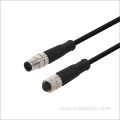 M5 female 3pin 4pins round plug DIN cable